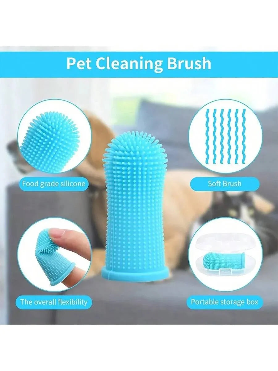 Silicone Pet Finger Toothbrush