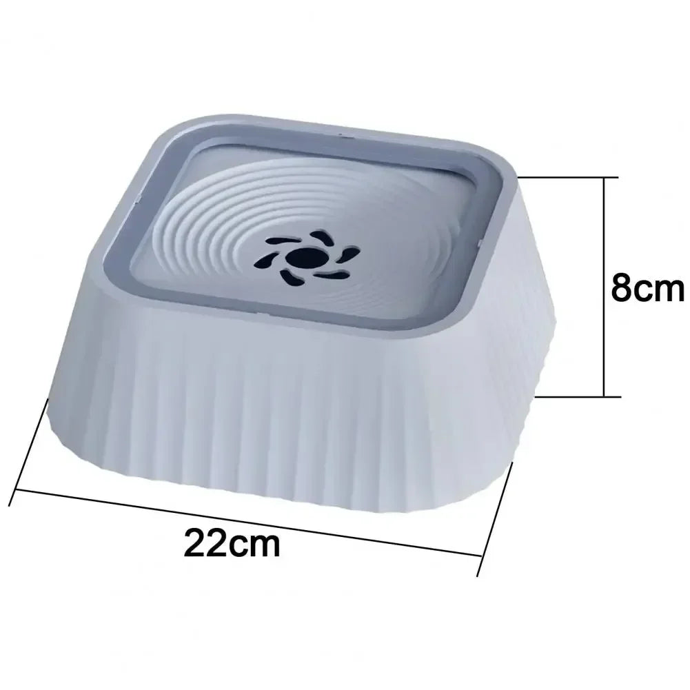 No-Spill Pet Water Fountain Bowl