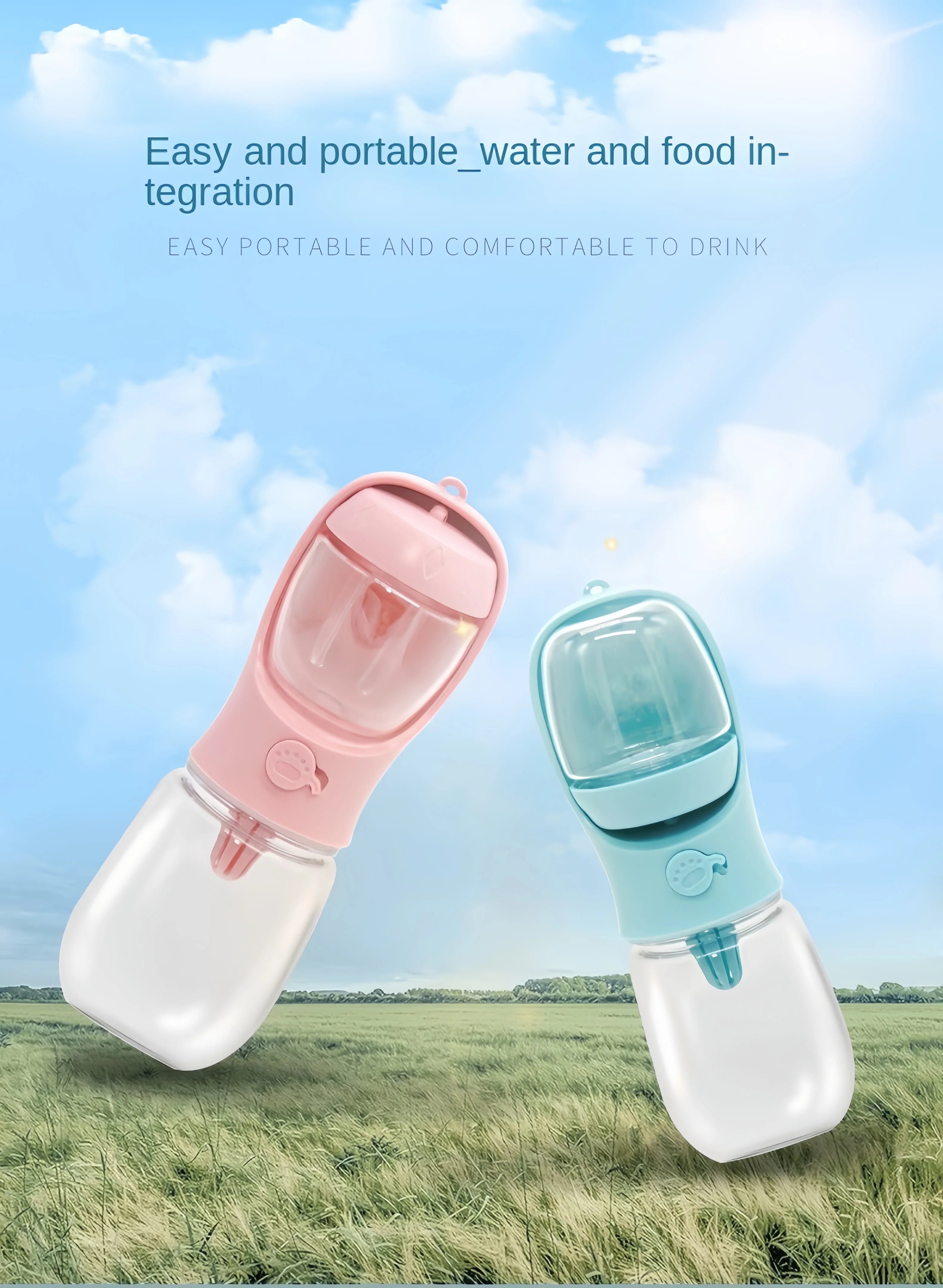 Portable Pet Travel Water Bottle