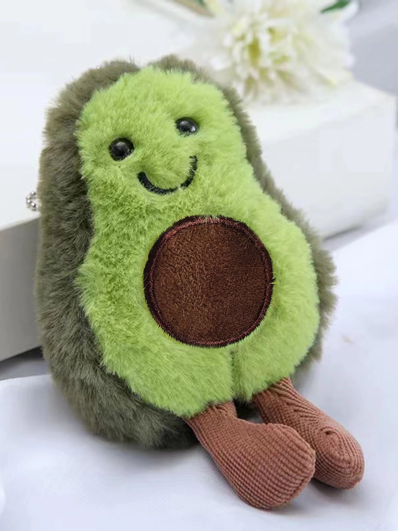 A cute avocado pet plush toy, suitable for daily companionship of small and medium-sized dogs