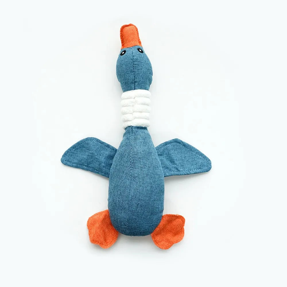 Squeaky Goose Dog Toy