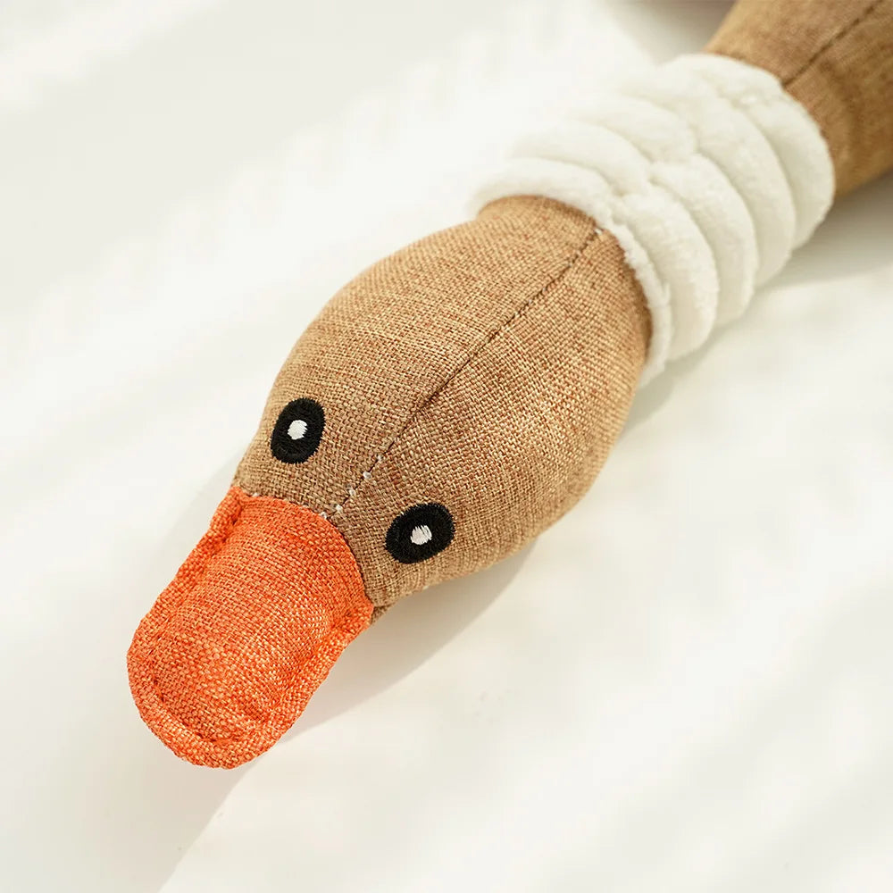 Squeaky Goose Dog Toy