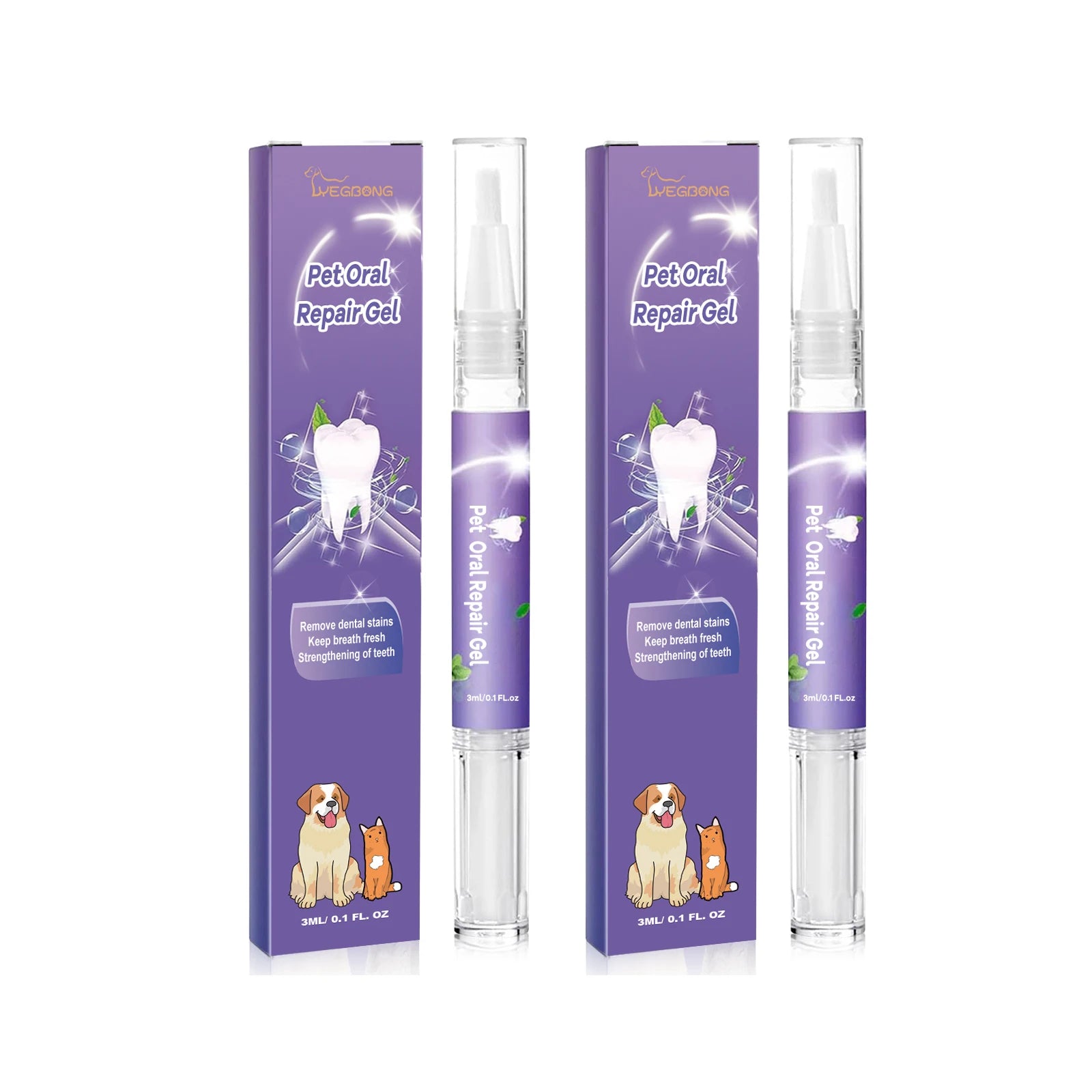 Pet Teeth Cleaning Gel Pen