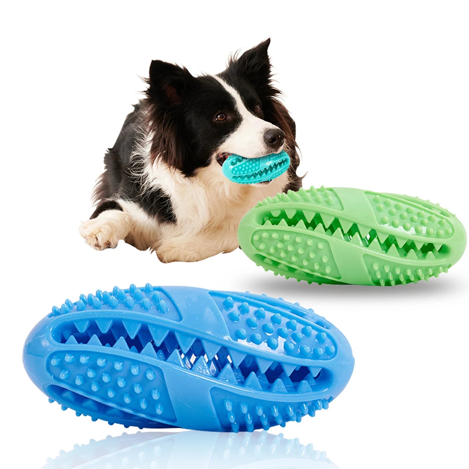 Interactive Rubber Dog Chew Ball