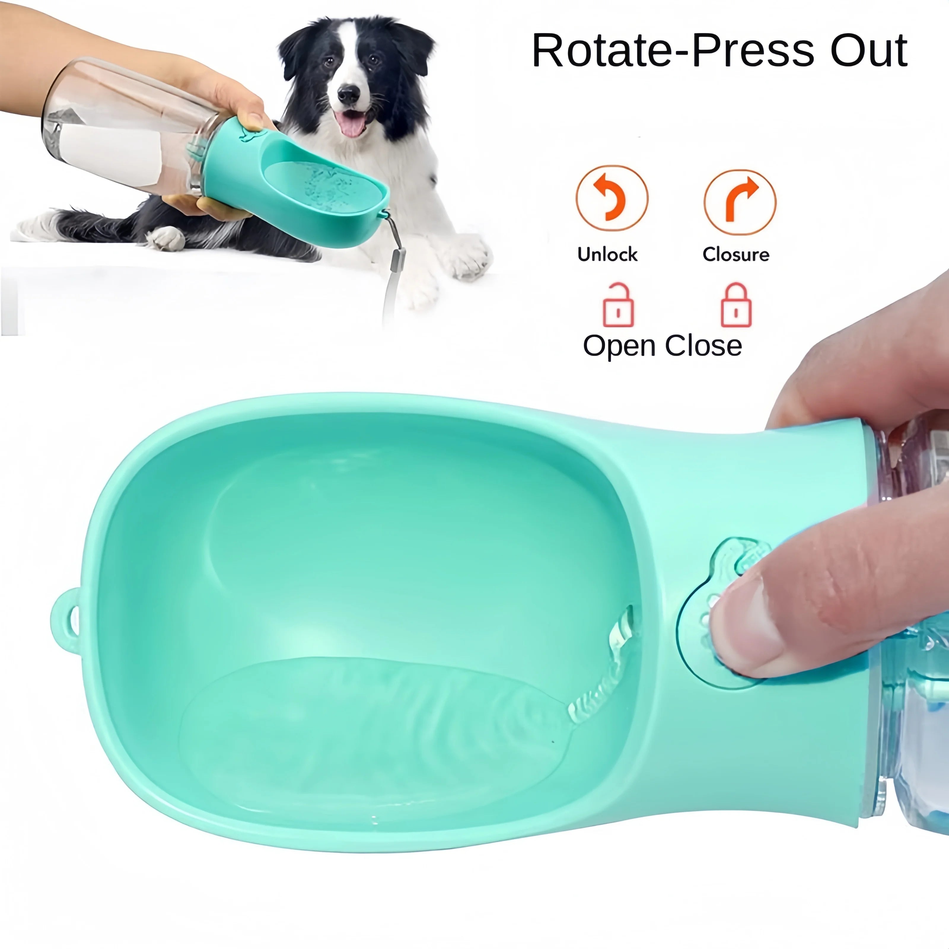 Portable Pet Travel Water Bottle