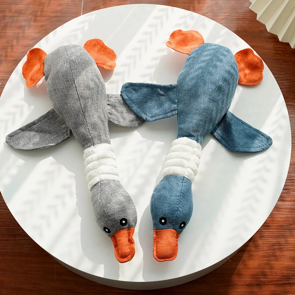 Squeaky Goose Dog Toy