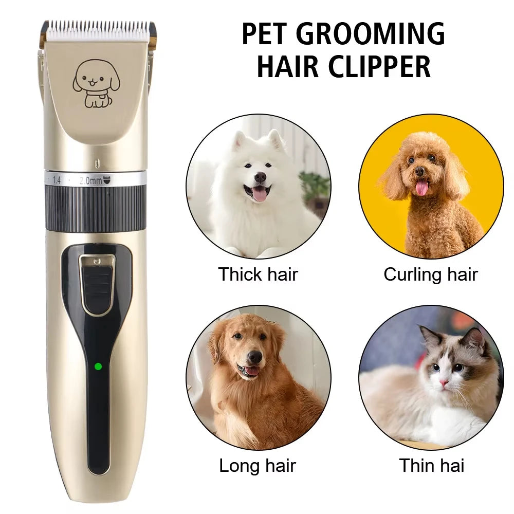 Professional Pet Hair Clipper Set