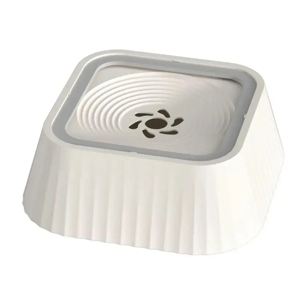 No-Spill Pet Water Fountain Bowl