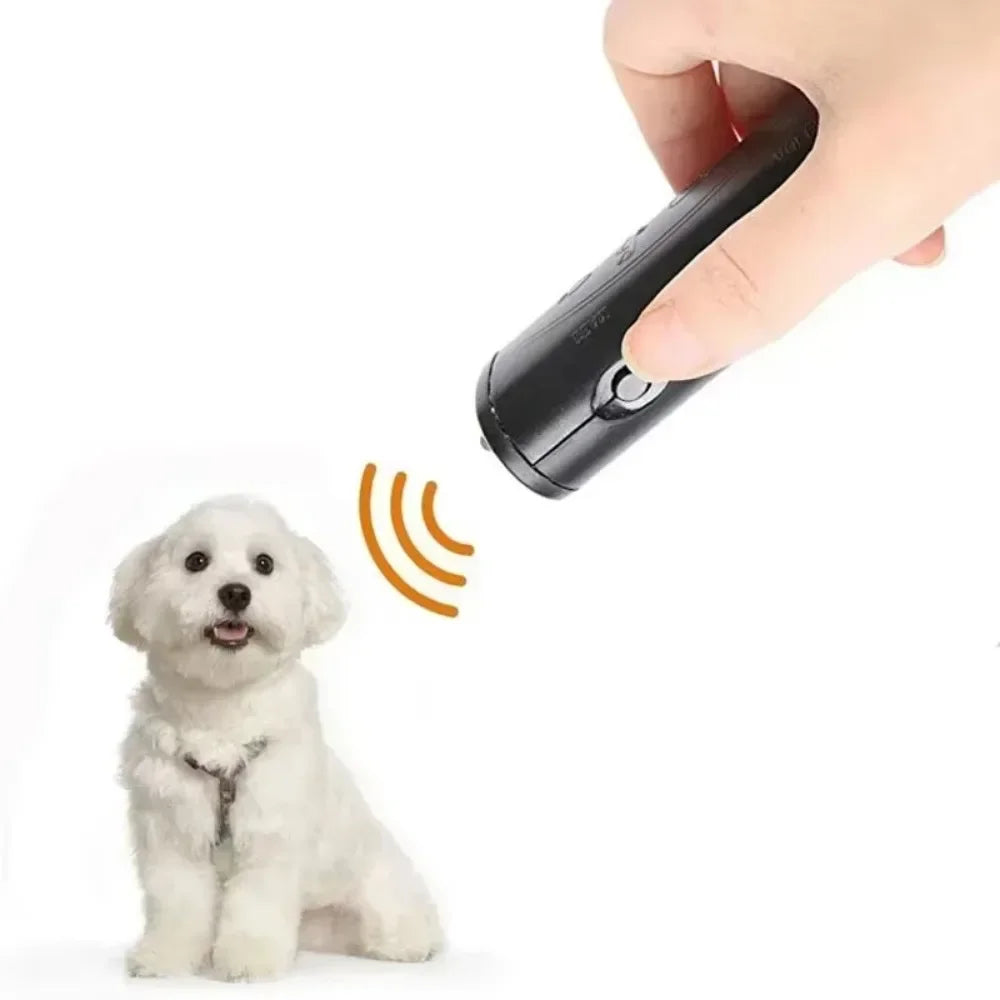 3-in-1 Ultrasonic Dog Bark Deterrent