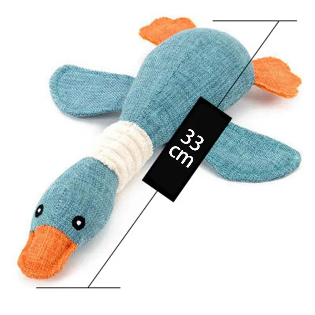 Squeaky Goose Dog Toy
