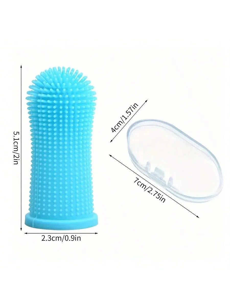 Silicone Pet Finger Toothbrush