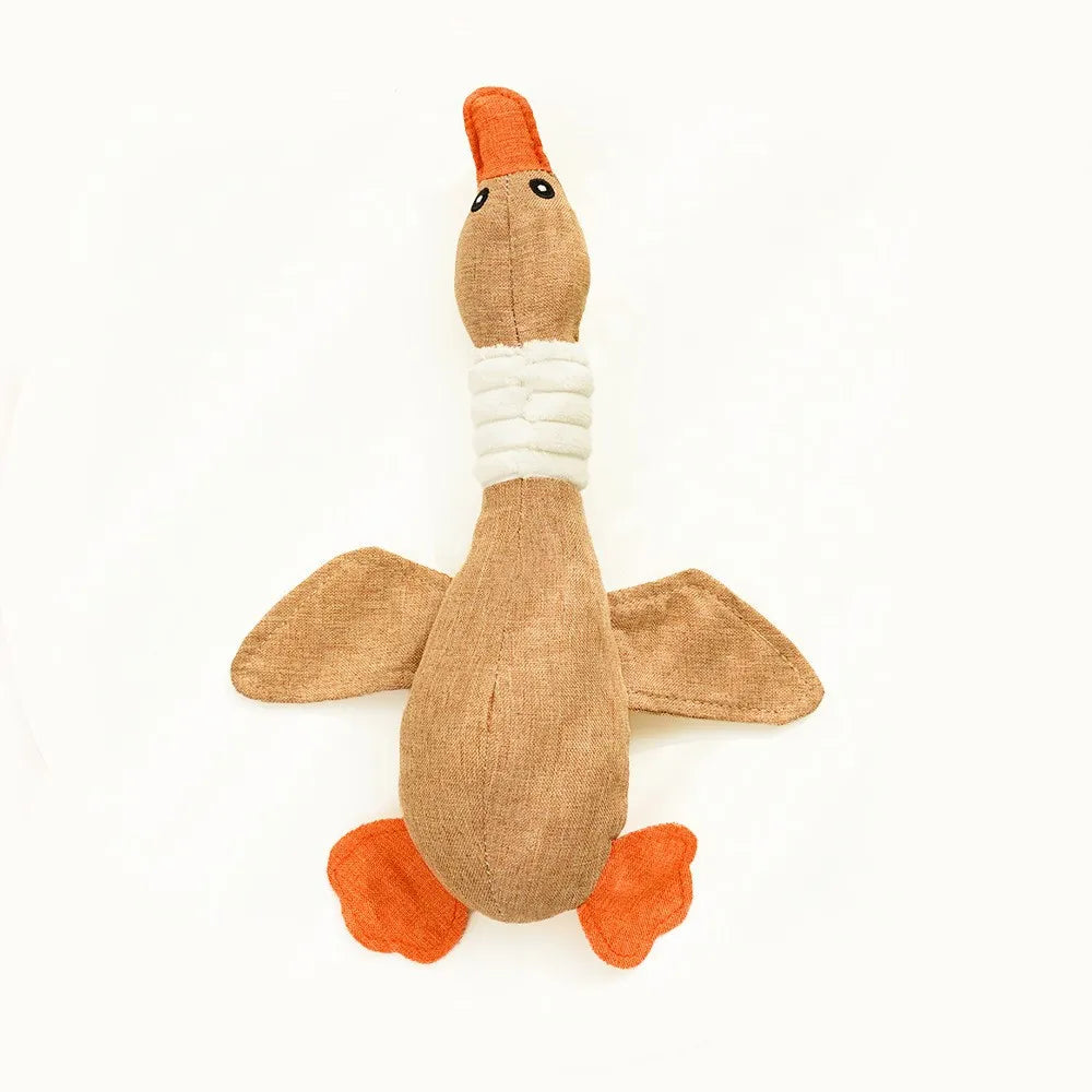 Squeaky Goose Dog Toy