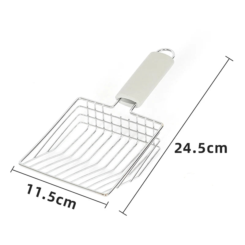 Stainless Steel Cat Litter Scoop