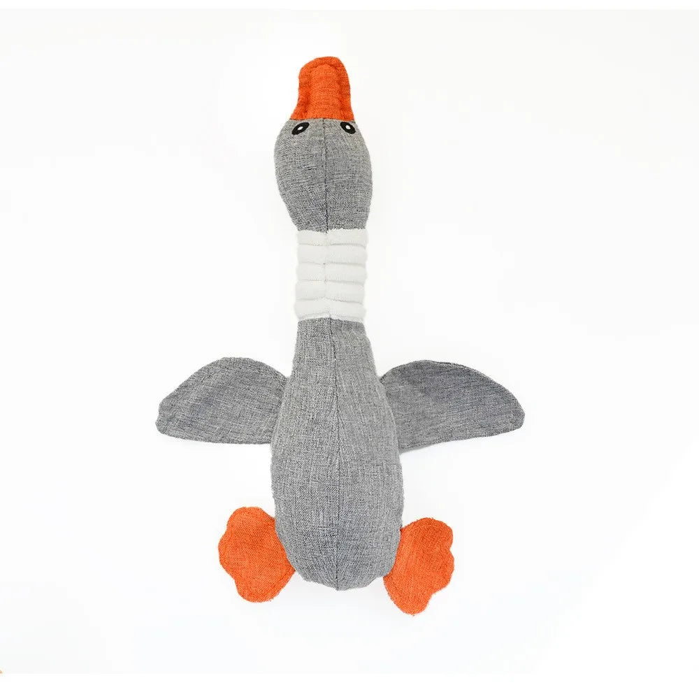 Squeaky Goose Dog Toy
